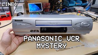 A regular VCR with a mysterious 