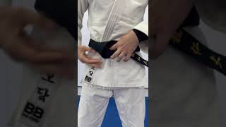 ➡️HOW TO TIE THE BELT IN JUDO TECHNIQUES ❤️😊