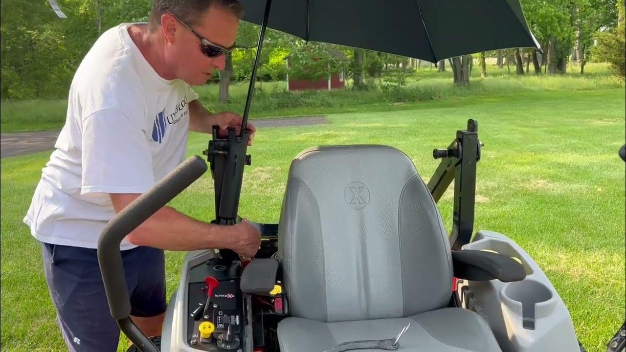 Zero Turn Mower Sunshade YouTube