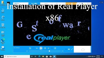 How to install RealPlayer in Window 10 x86 | Get Software