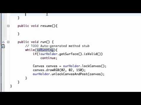 Android Application Development Tutorial   070   Establishing a Better Animation Thread