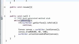 Android Application Development Tutorial   070   Establishing a Better Animation Thread