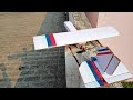 how to make a pusher plane/ how to make a RC plane step by step in Hindi/ fly high xyz