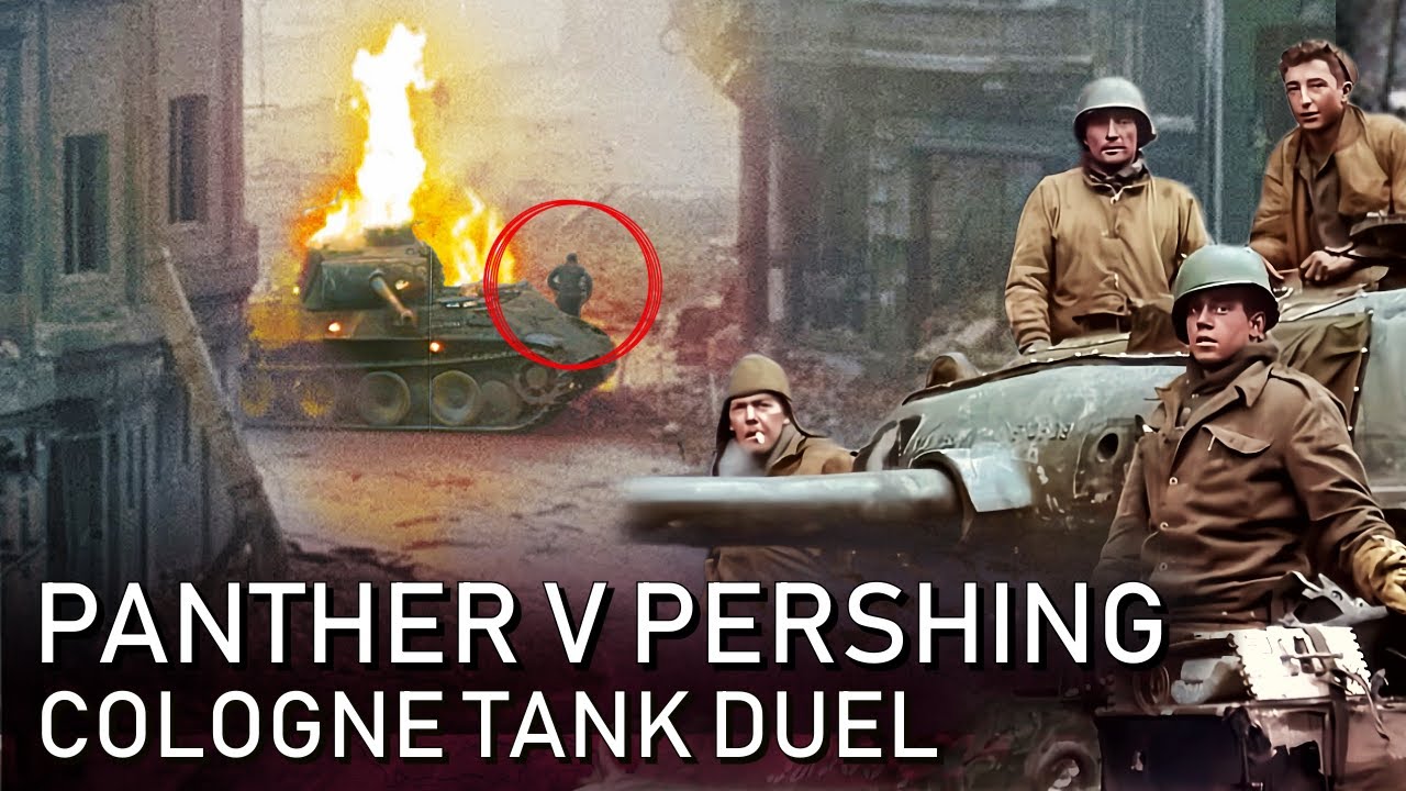 ⁣The WW2 Tank Battle Caught On Film! (WW2 Documentary)