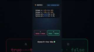 90% of Freshers Get This WRONG 😬 Java Integer 127 vs 128 · Ep 08 #shorts