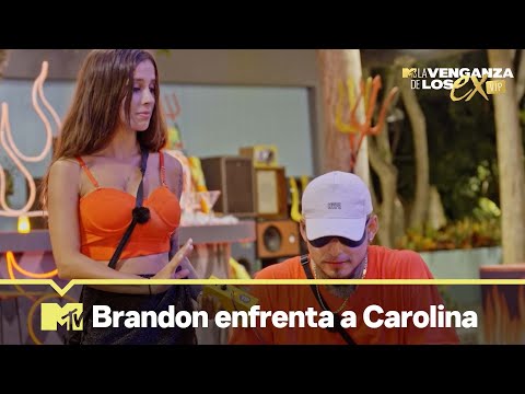 Brandon enfrenta a Carolina | MTV La Venganza de los Ex VIP T2