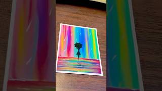 Easy oil pastel art for beginners | Oil pastel drawing | Easy girl art #viralart #oilpastel #viral