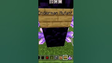 Enderman Mutant in Minecraft. No Mods!