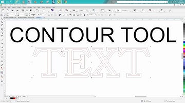 Corel Draw Tips & Tricks Contour Tool and more