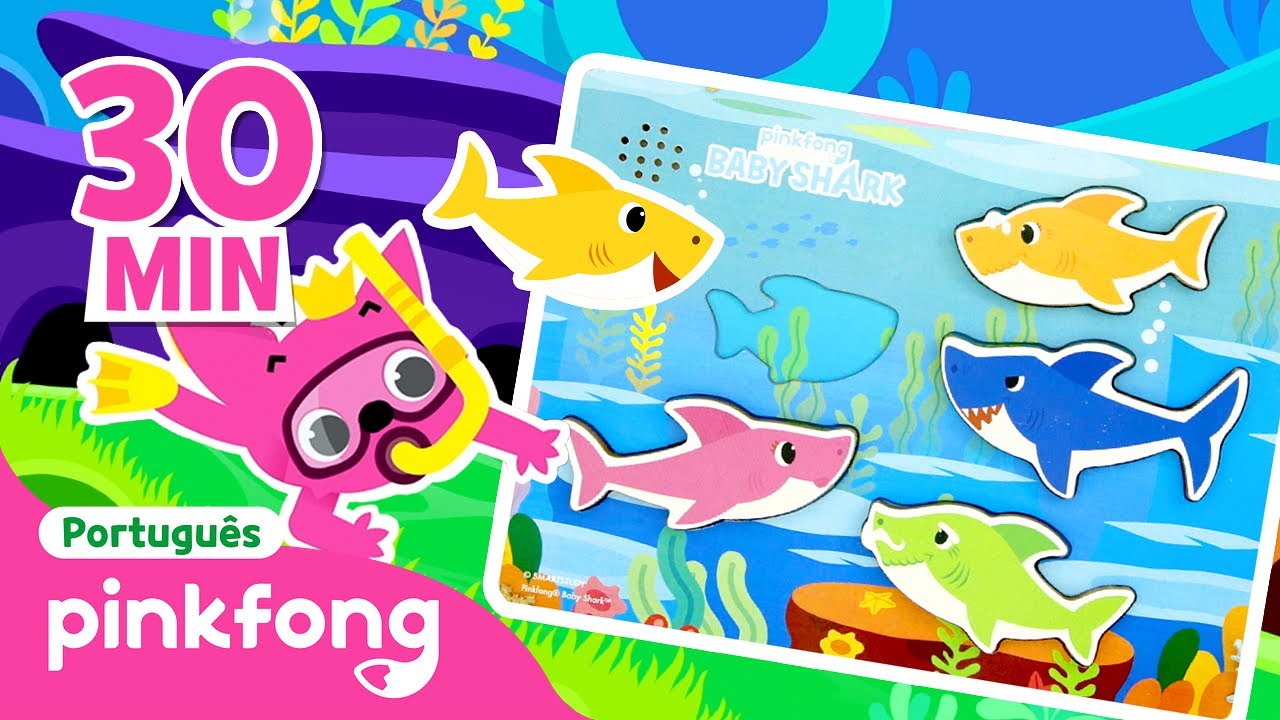 Baby shark pinkfong где послушать. Семья акул PINKFONG. PINKFONG Baby Shark CPR.