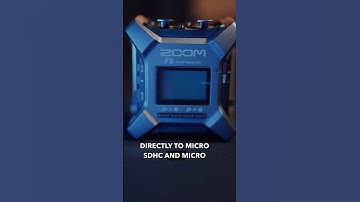 ZOOM F3 Audio Recorder #shorts #zoomf3
