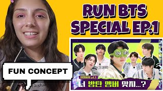 Run BTS! 2022 Special Episode - Telepathy Part 1 | REACTION