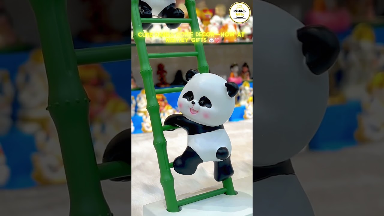 Make your home décor elegant with a cute panda 👆😍 