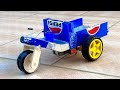 New Science Project - Cargo Rickshaw Trolley With Pepsi Cans - Cars at home