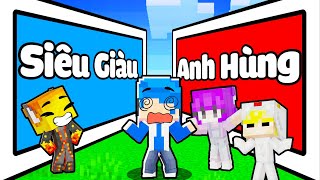 HUY NOOB LỰA CHỌN QUYẾT ĐỊNH SIÊU KHÓ TRONG MINECRAFT 🔴🔵