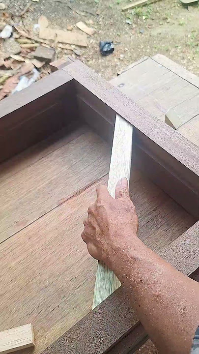 This is one of the uses of the 45⁰ jig. #woodworking #woodworkingtools