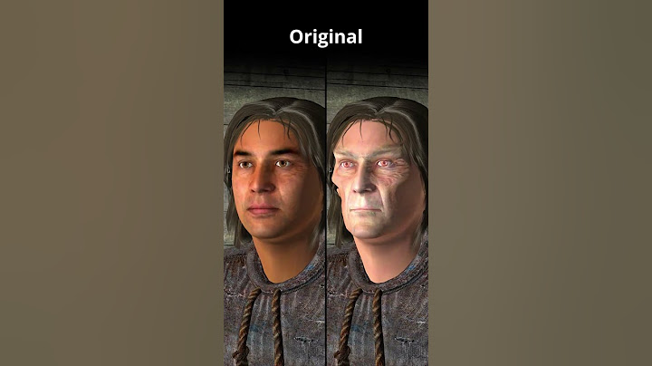 Oblivion Vampirism: Original VS Remaster