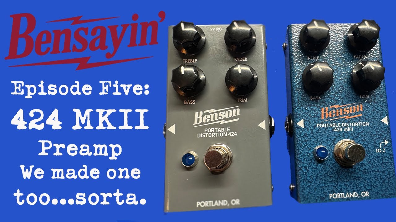 Portable Distortion 424 MKII — BENSON AMPS