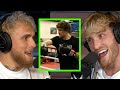 JAKE PAUL REACTS TO BEN ASKREN *LEAKED* SPARRING FOOTAGE