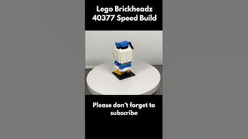 Lego Brickheadz Donald Duck Speed Build #lego #legospeedbuild #donaldduck