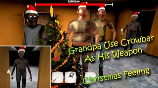 The Twins Remake - Grandpa Using Player's Crowbar As His Weapon And Christmas Feeling