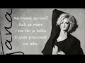 Tijana Bogićević - Stoti dan (text/lyrics) 2018