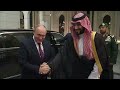 Путин на переговорах в Саудовской Аравии image