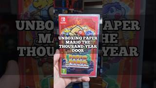 [UNBOXING] PAPER MARIO THE THOUSAND-YEAR DOOR #Nintendo #NintendoSwitch