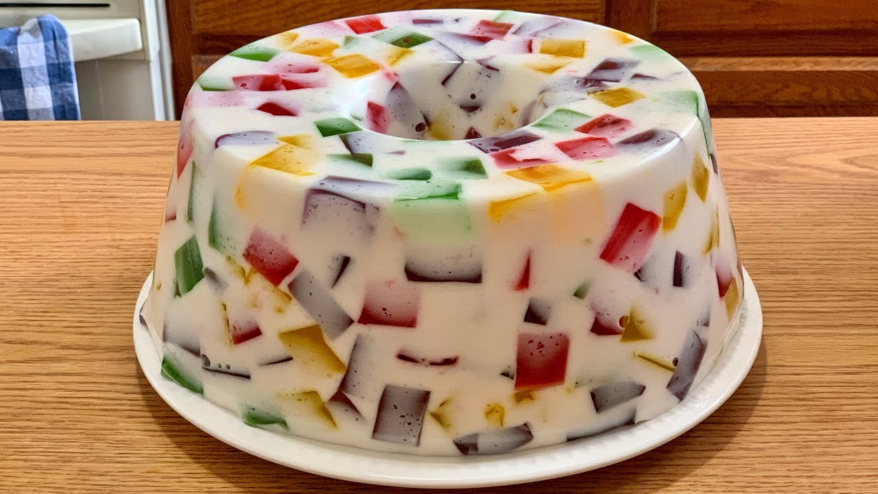 Arriba 85+ imagen como hacer pastel de gelatina mosaico
