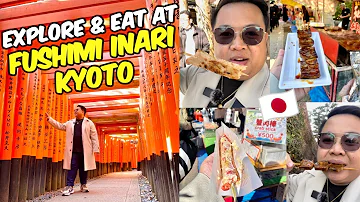 Kyoto part 1: Explore & Eat at Fushimi Inari Shrine! 🇯🇵 | JM BANQUICIO