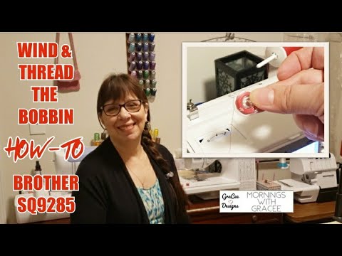 How to Wind a Bobbin | Sewing Machine Tips | Bobbin Tutorial | Winding ...