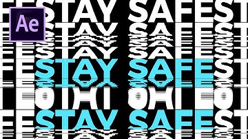 AFTER EFFECTS TUTORIAL - KINETIC TEXT ANIMATION | TYPOGRAPHY | NO PLUGINS