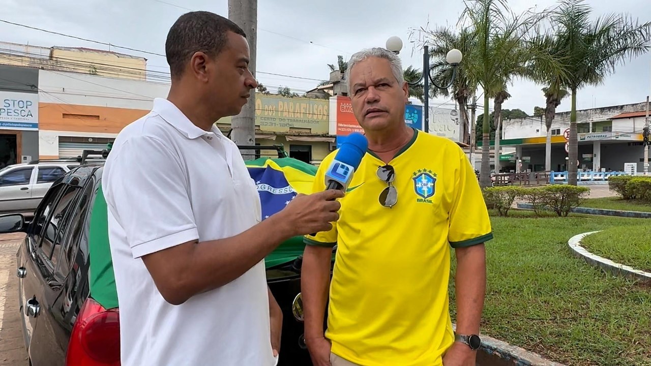 Brasília de Minas entra no clima da Copa e torcida se prepara para estreia do Brasil