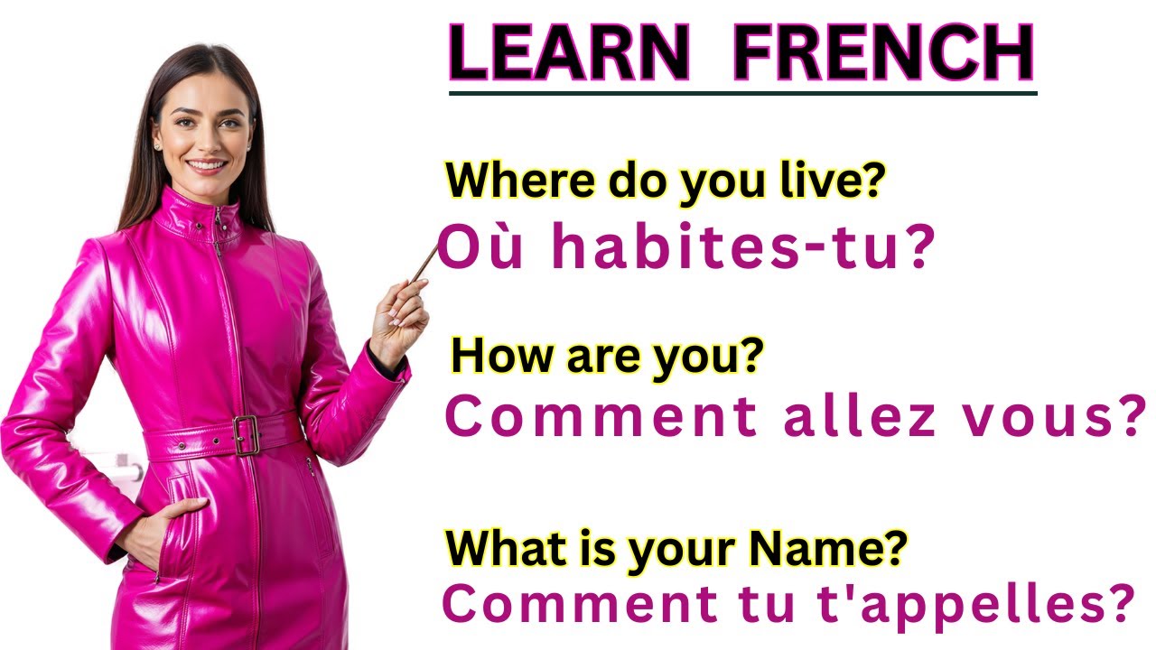 EVERYDAY life, IMPORTANT FRENCH Conversations Every French Learner Must Know | Learn French français