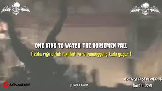 Avenged Sevenfold - Burn It Down Live + Lirik Terjemahan