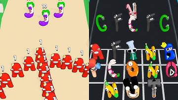 ALPHABET MERGE: MONSTER LORE Battle GamePlay - iOS, Android Part 2
