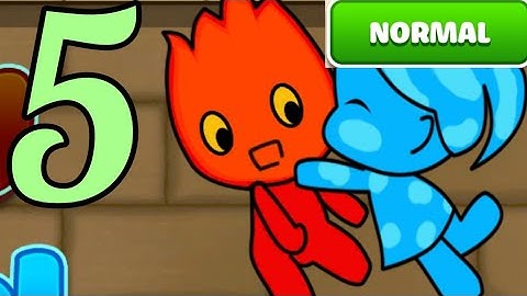 Redboy and Bluegirl Level 5 In Light Temp Maze Android Walkthrough