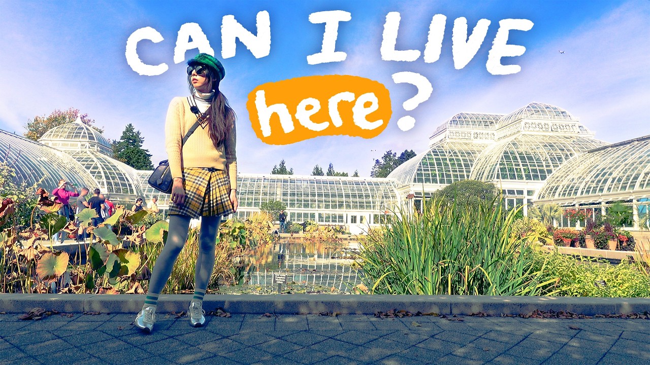 Stepping out of the city and into a fairytale garden