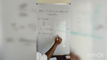 Fluid Statics part 3  Pressure differences in accelerating fluids