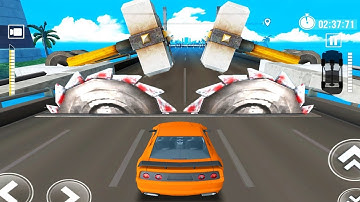 Deadly Race (Speed Bumps Car Drive) | Gameplay 001 Android iOS Games | 4k-60fps