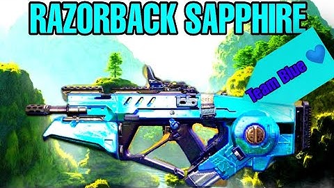RAZORBACK SAPPHIRE GAMEPLAY HOW TO GET MORE KILLS IN NIGHT DIVIDED EVENT BLUE TEAM FOREVER 💙