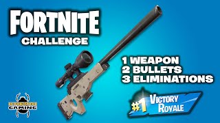 One Weapon Challenge: Fortnite Solo Battle Royale