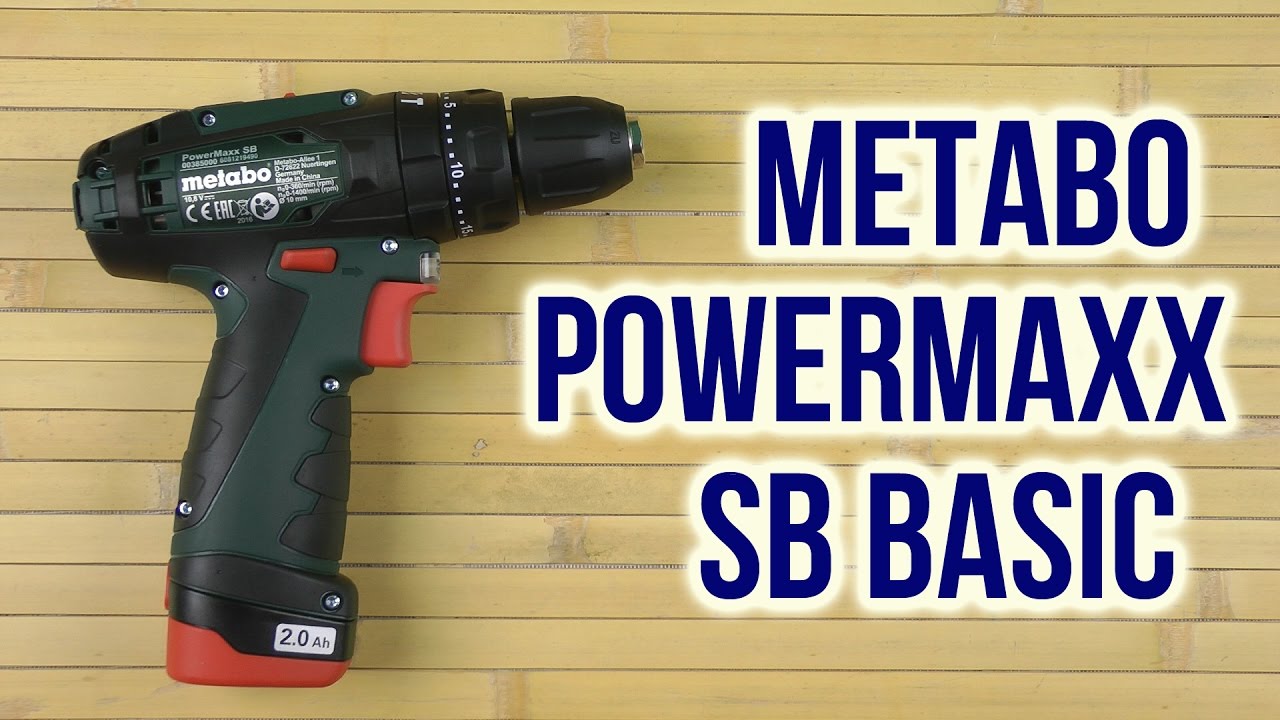 metabo powermaxx sb basic ütvefúró parts