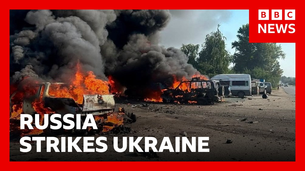 At least 17 killed in Russian strike on Ukraine | BBC News