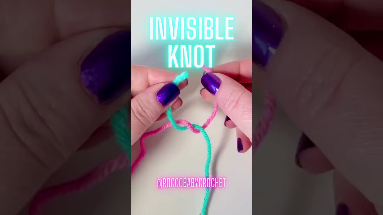 Super Strong Invisible Yarn Join Crochet Crochettutorial Easycrochet Yarnlove