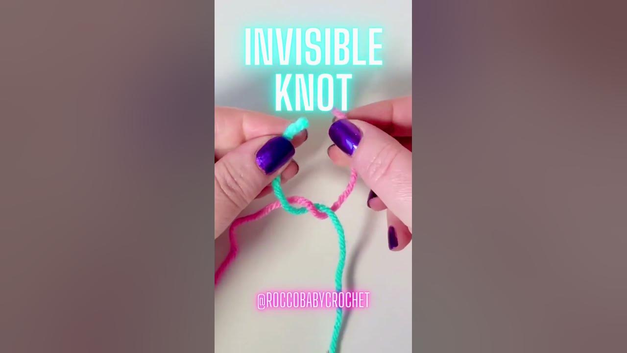 Super strong invisible yarn join #crochet #crochettutorial #easycrochet #yarn #yarnlove