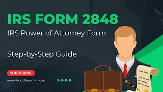 IRS Form 2848 Power of Attorney