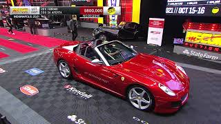 2011 Ferrari 599 SA Aperta Sells for $880,000 // Mecum Indy 2021