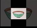 رسم وعاء Drawing A Bowl 