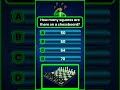 General Knowledge | MCQ | Quiz | Question | Education | Educational | Learning- #shorts #shortsvideo